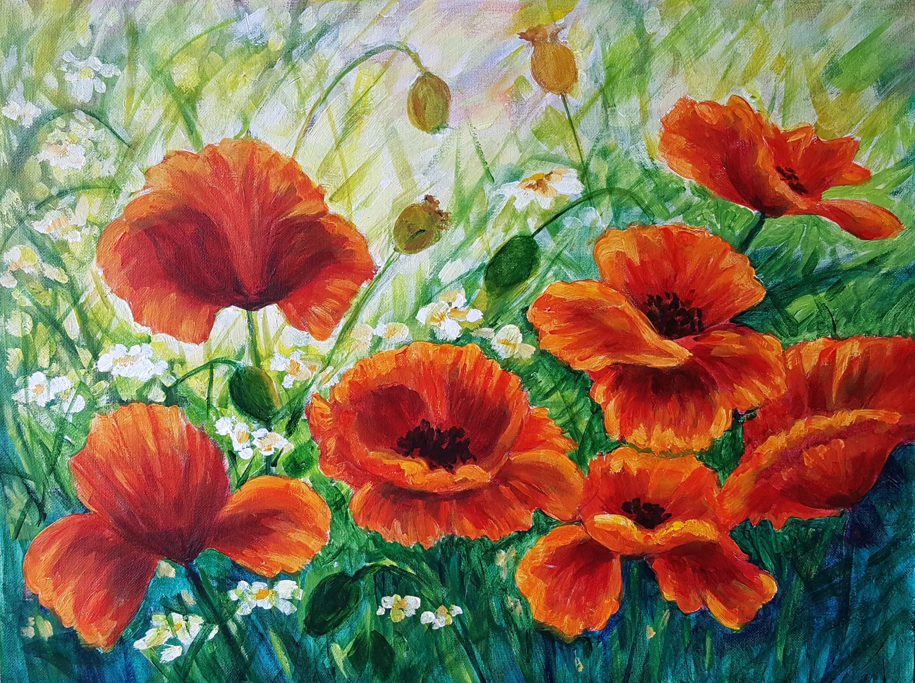Maky. akryl 30x40